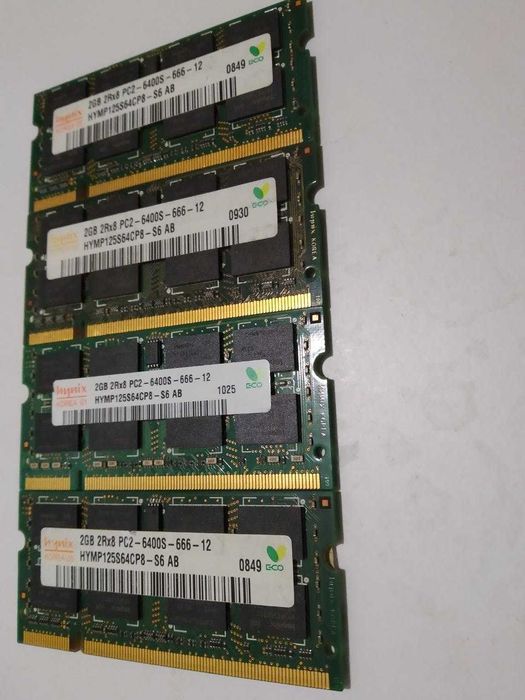 Оригінальна ноутбучна пам"ять Sodimm ddr2-800(667)-2Gb 2rx8 pc6400