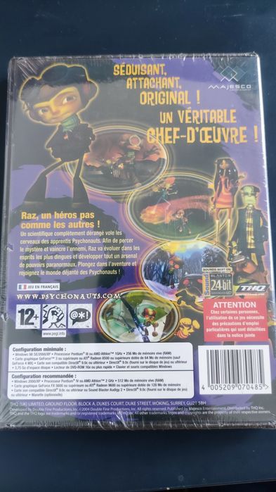 Psychonauts PC folia nowa