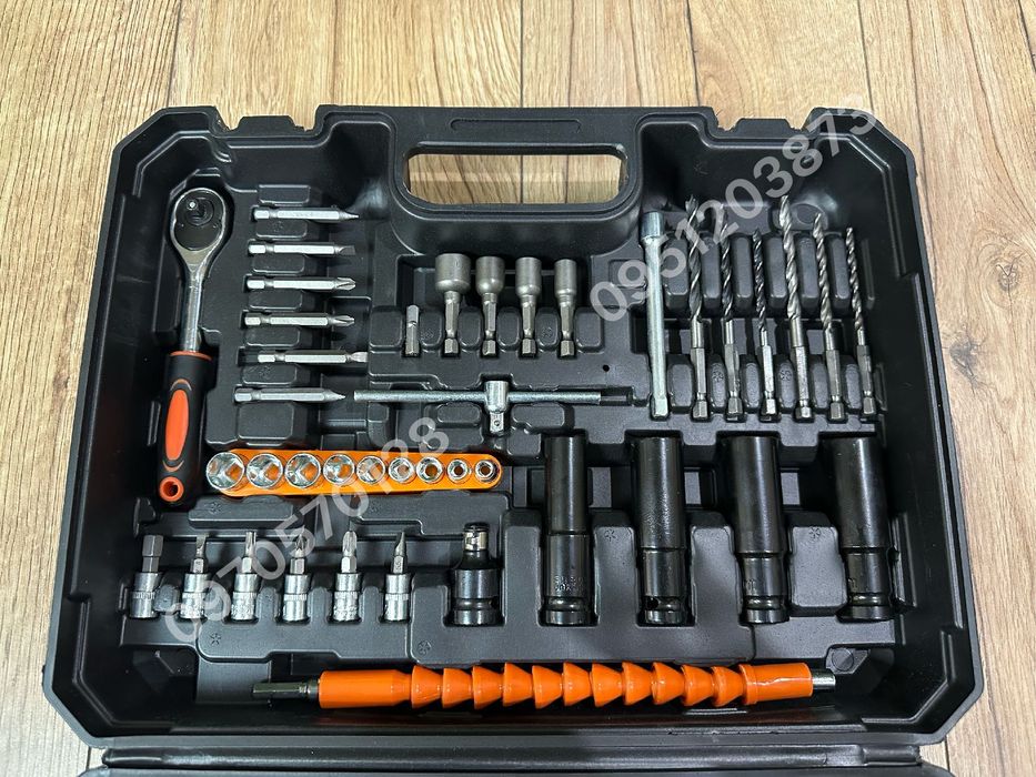 Аккумуляторный Гайковерт Makita DTW520BL 36V8Ah С набором инструментов