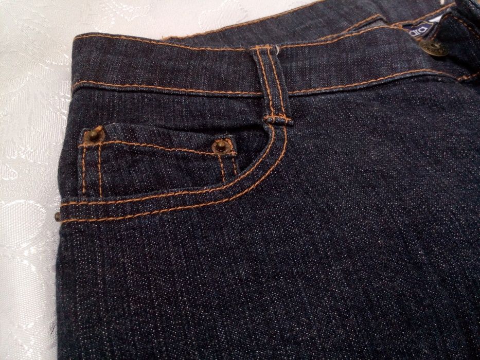 джинсы Еsmara, р. М-L темно-синие 100% коттон штаны брюки оригинал