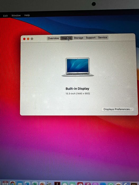MacBook Air 13” – de 2013- RAM: 8GB, disco: 500GB