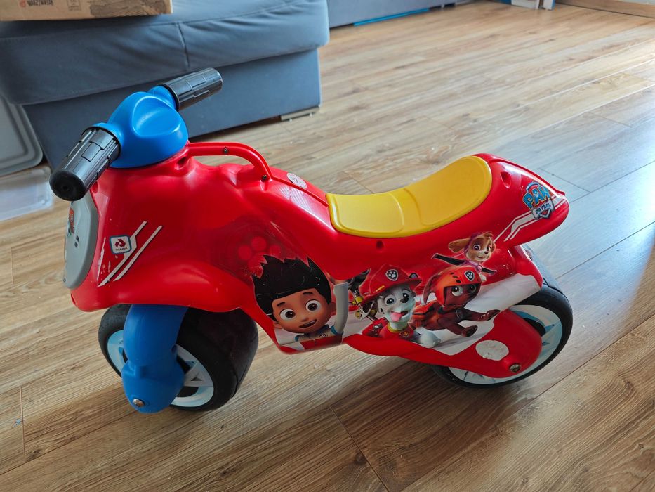 Jeździk motocykl Psi Patrol rowerek biegowy
