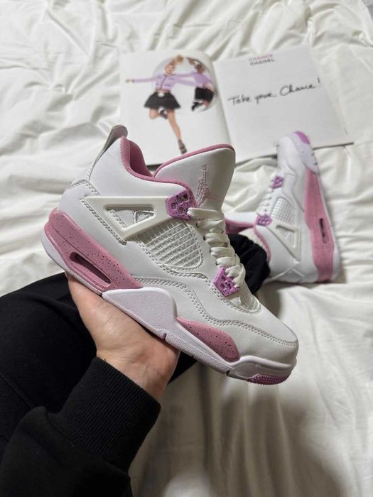 nike air jordan 4 retro white - купити жіноче взуття - Ціна на OLX.ua