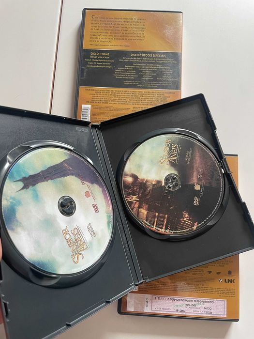 Trilogia Senhor dos Anéis - DVD's Duplos - J. R. R. Tolkien