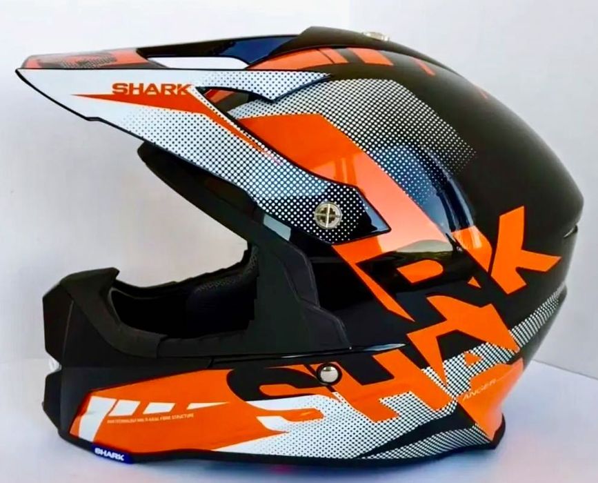 Capacete NOVO Shark Varial Anger Orange (50% DESCONTO) Tamanho M