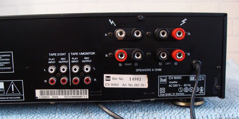 Интегральный усилитель Dual CV 6060
