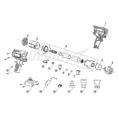 Dysza redukcyjna opalarki 35-9mm