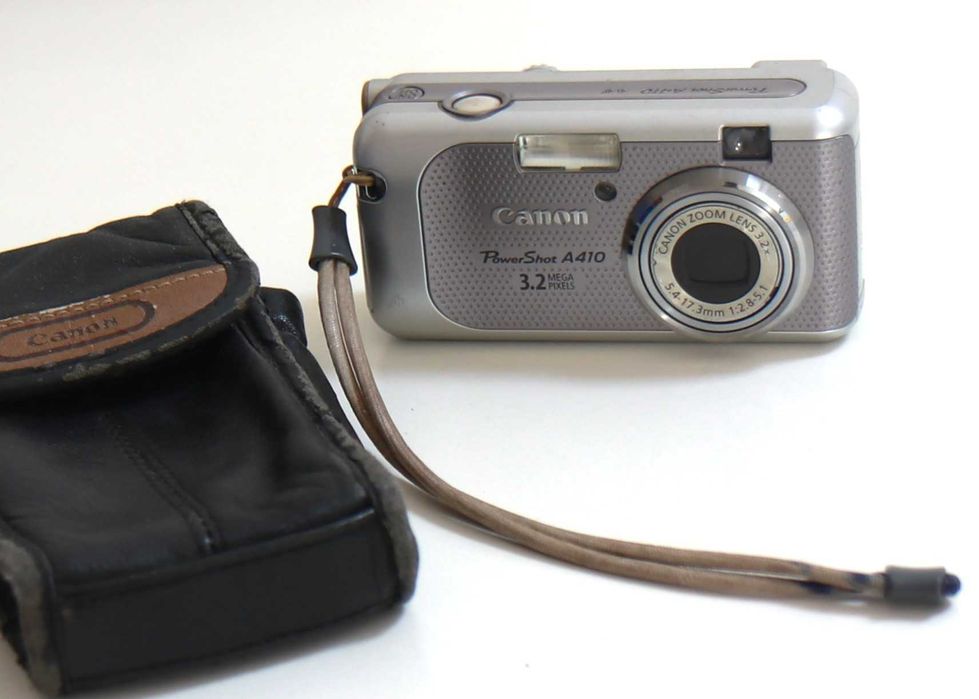 Canon PowerShot A410 máquina fotográfica digital vintage