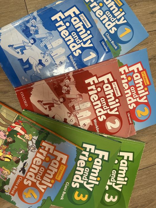 Книги та зошити  з англійськоі, польськоі  мови