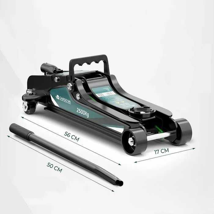 Домкрат подкатной гидравлический 2,5Т TÜV низкая посадка