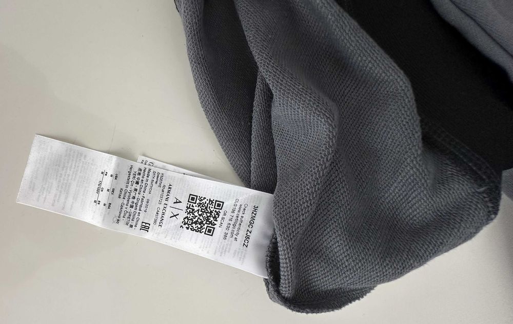 ARMANI EXCHANGE bluza sportowa rozmiar M