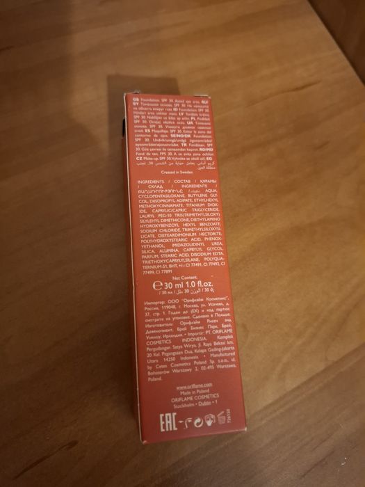 Oriflame The One podkład everlasting 35780 nowy