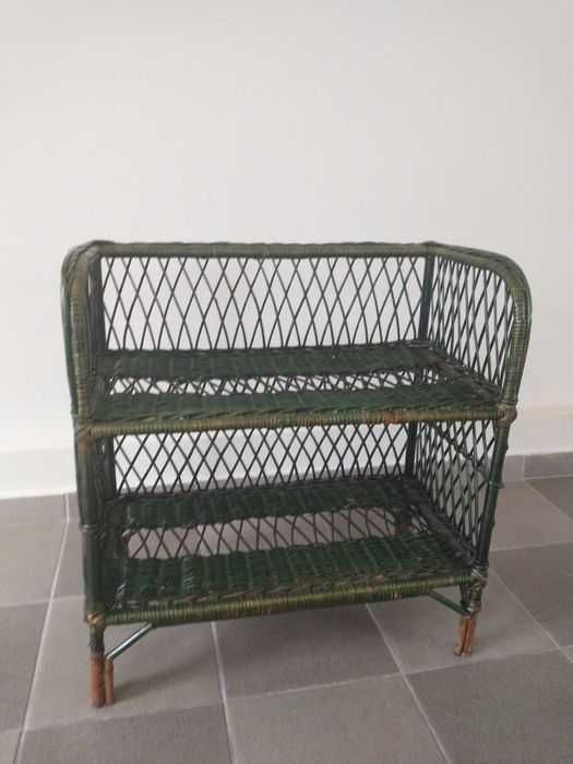 Regał wiklinowy Polski