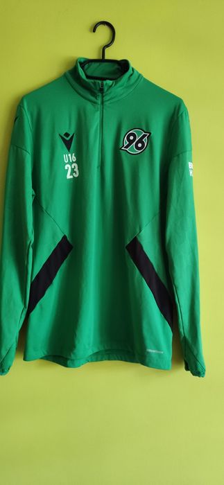Bluza sportowa piłkarska Hanober 96 zielona firmy Macron oryginał