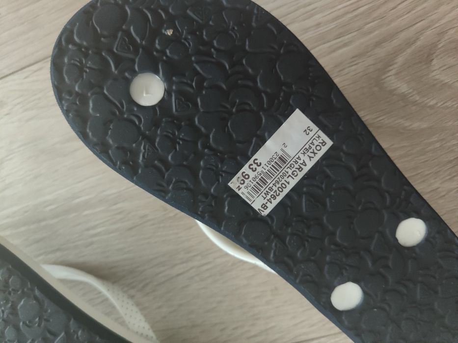 Klapki japonki Roxy nowe roz 32