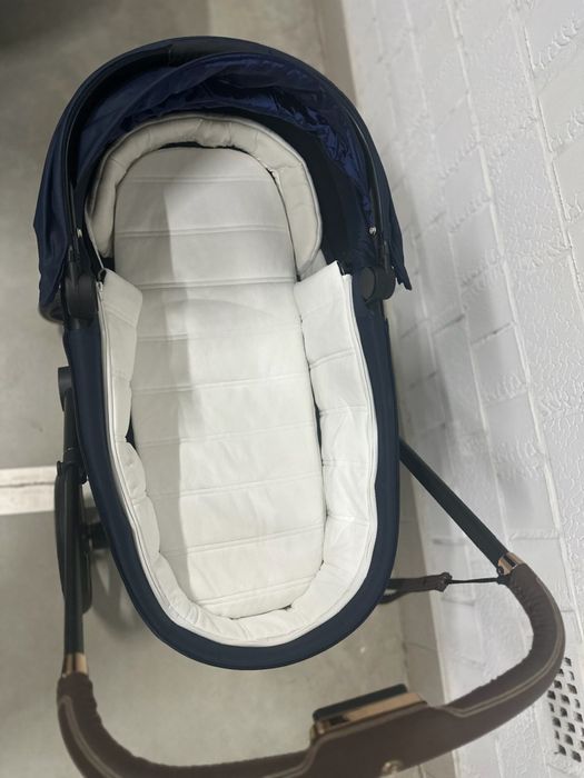 Коляска Cybex Priam 4.0 2в1 Rose Gold /  Nautical blue
