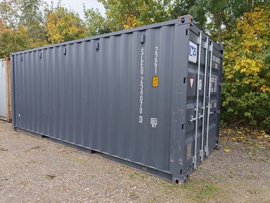 Kontener morski antracyt 20dc 6m