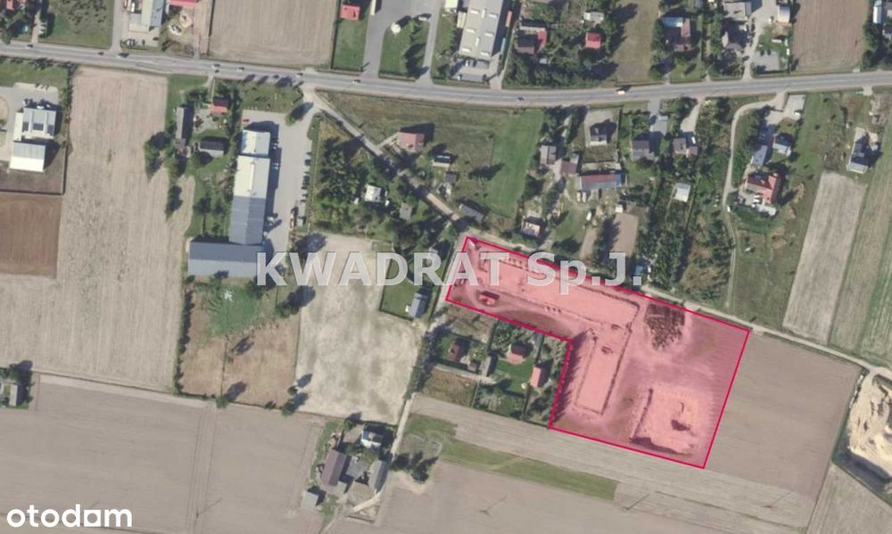 Działka inwestycyjna pow. 2,0212ha - Chojęcin
