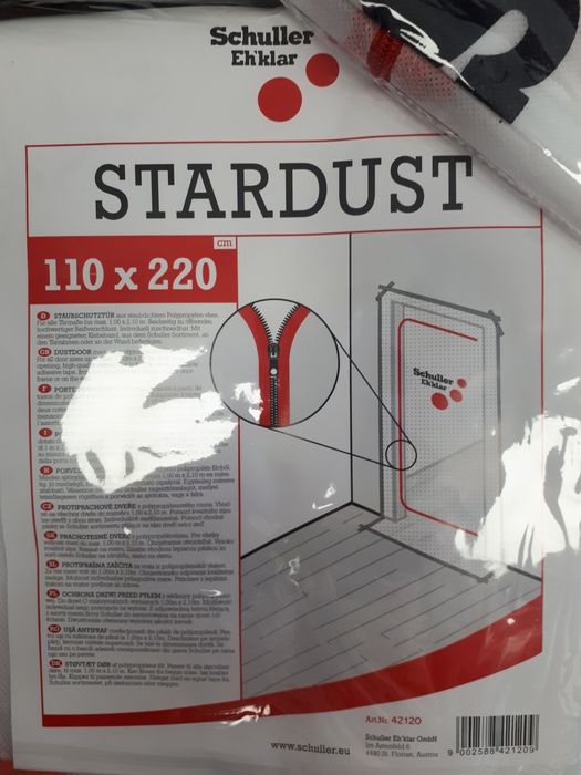 Drzwi remontowe przeciwpyłowe na zamek