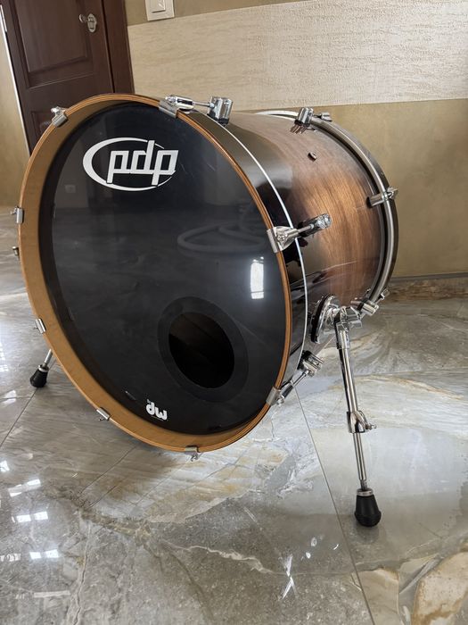 Продам  бас барабан PDP 22х18 Concept maple