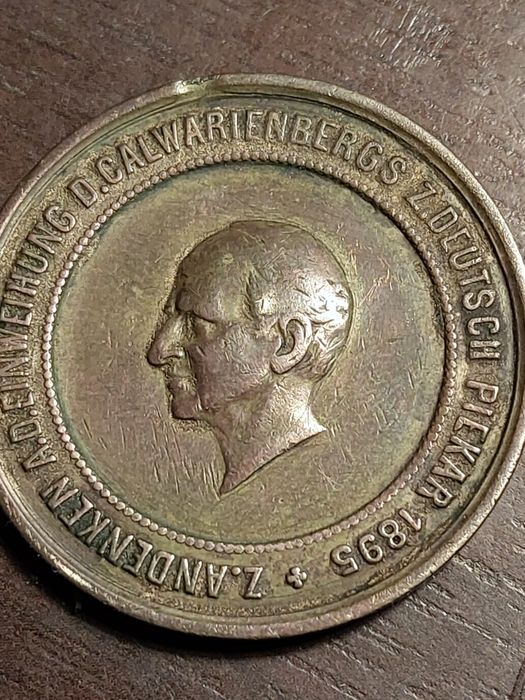 Medal 1895 Piekary Śląskie - Deutsche Piekar