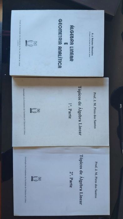 Manuais de matemática 1996 FCT