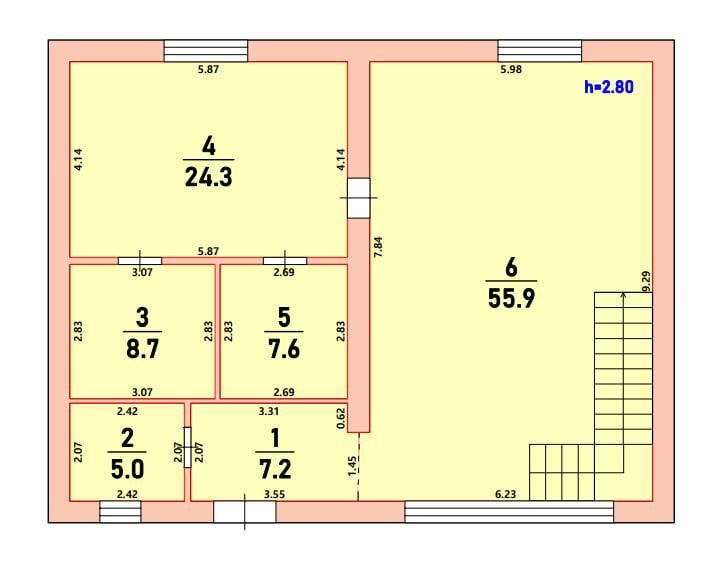 Інвестору - Таунхаус 575 $ м²  1 км до Франківську