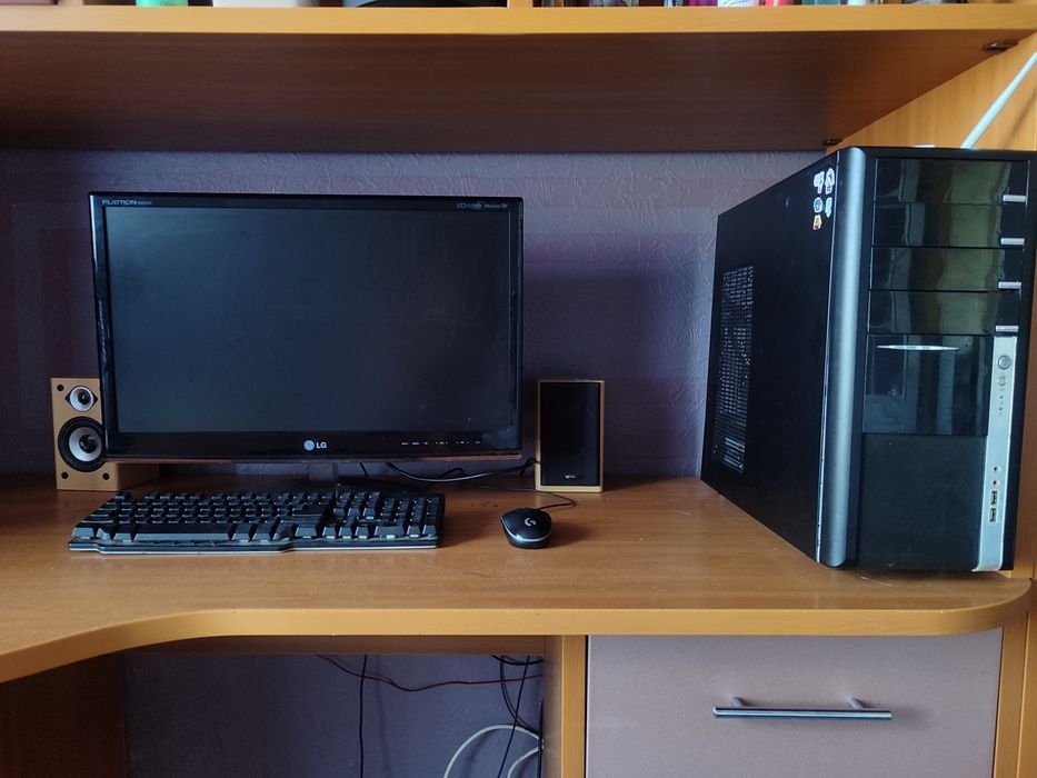 Комплект: ПК Core i5 / 16GB RAM / RX 470 4GB / 2TB + Монитор LG 25" Full HD