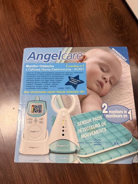 Niania Angel care z monitorem oddechu