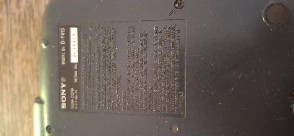 Discman Sony D-F413