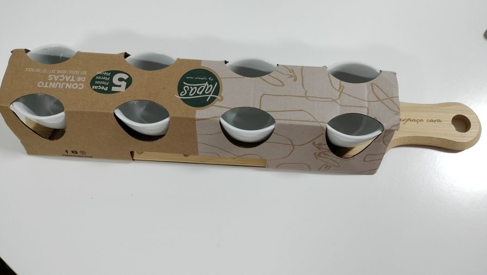 Conjunto de taças para molhos