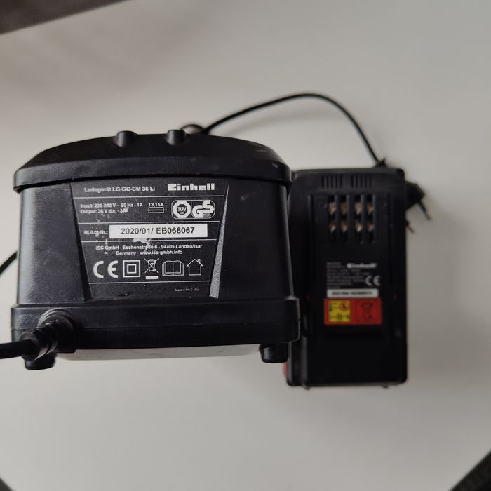 Bateria i ładowarka Einhell GC-CM  36 V  3 Ah -108 Wh