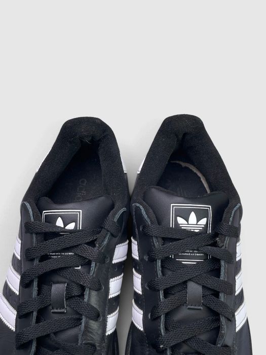 Buty Sportowe Adidas Superstar II Czarny Biały Rozmiar 38