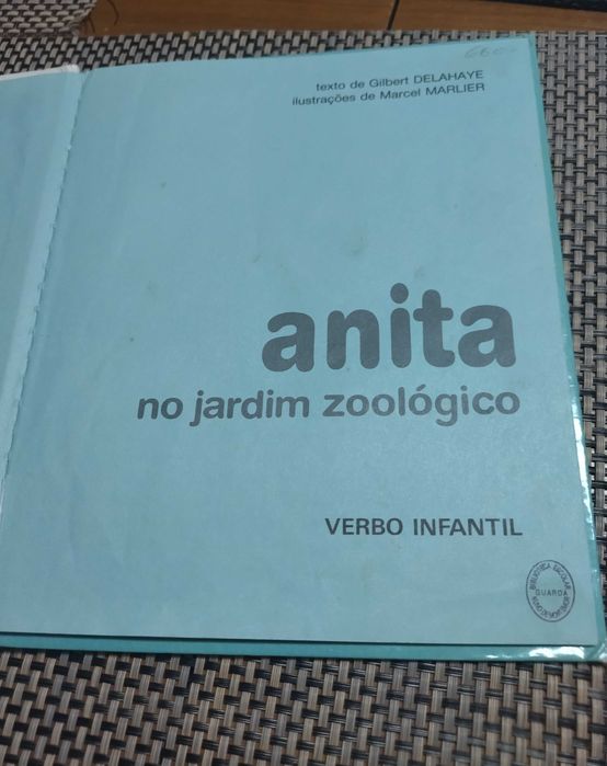 Livro Anita no jardim zoológico usado