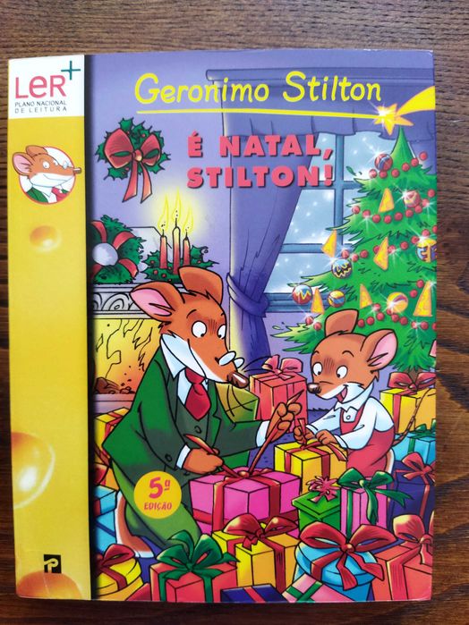 Livros do plano de leitura Natal Stilton/Férias com fantasmas