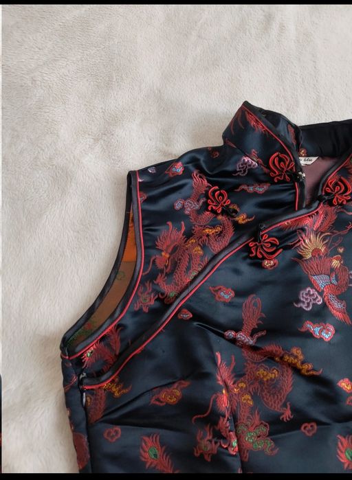 Damska jedwabna sukienka