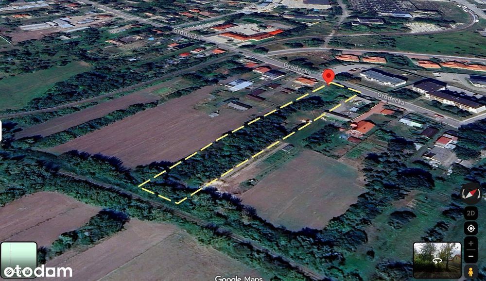 Działka budowlana 1165 m² w Hrubieszowie
