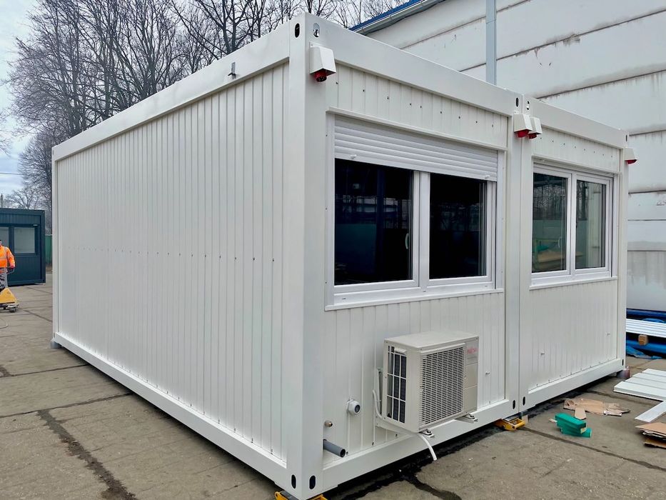 Kontener biurowy mieszkalny budowlany 6,00 x 5,00