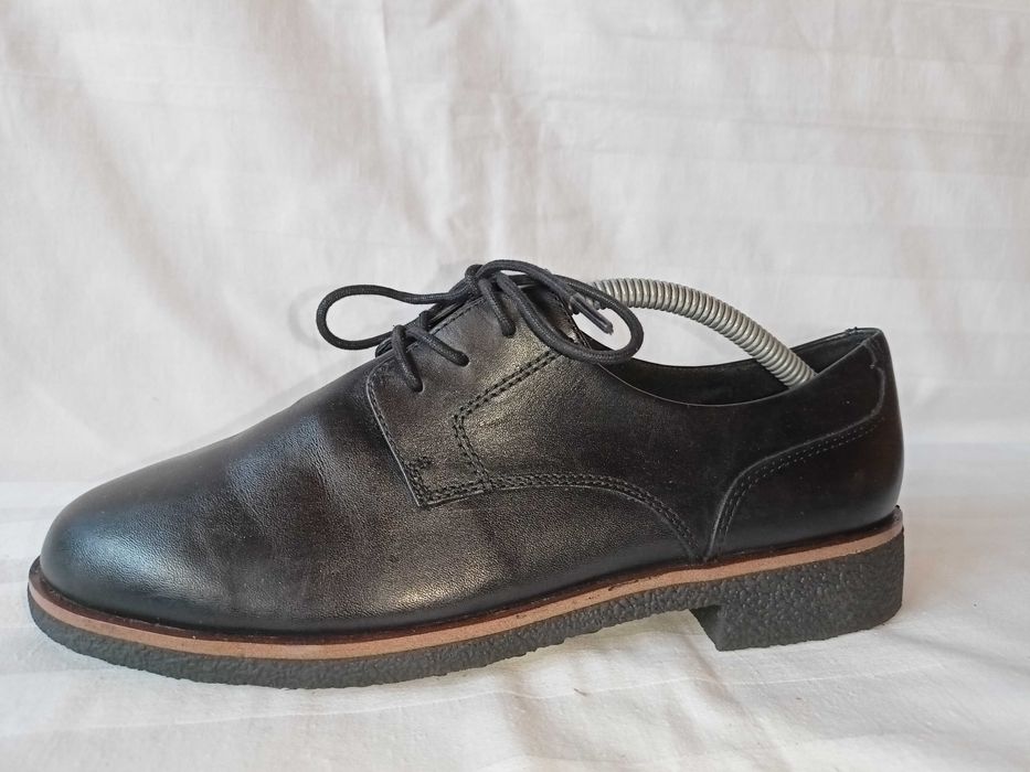 Clarks roz. 39,5 /UK 6D/- dł. wkł. 25,5 cm- skóra- stan bdb