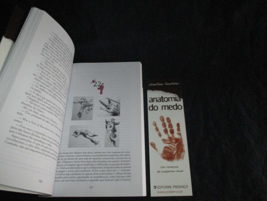 Livro Anatomia do medo Jonathan Santlofer