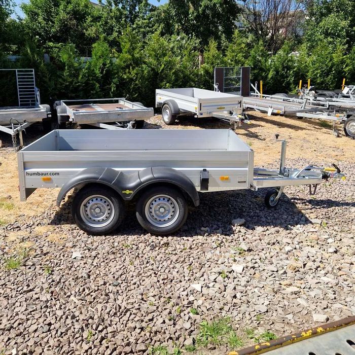 Алюмінієвий причеп з додатковим бортом Humbaur HA 202513 KV-1 з ПДВ