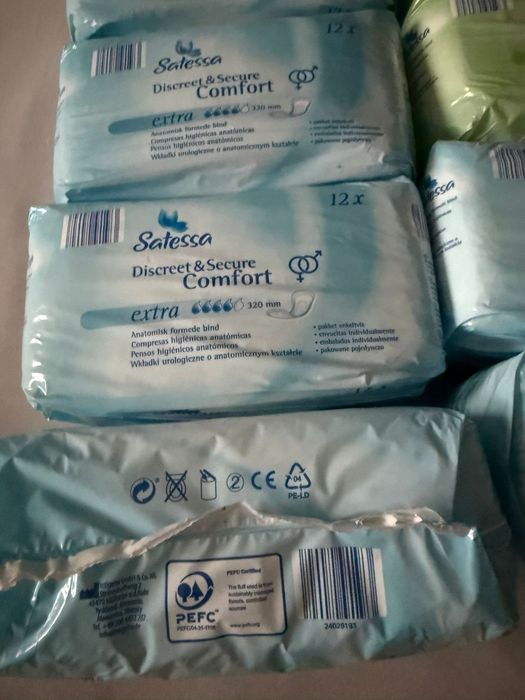 Wkładki urologiczne