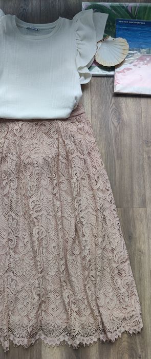 Мереживна спідниця Marks & Spencer  L-ka