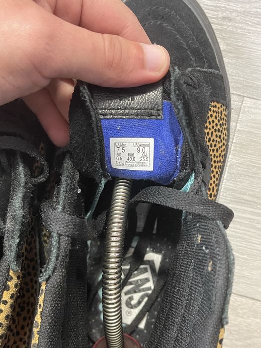 Кеди жіночі Vans High леопардові