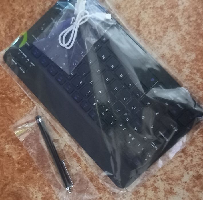 Bluetooth беспроводная клавиатураKeyboard XL‑5370 + стилус для планшет