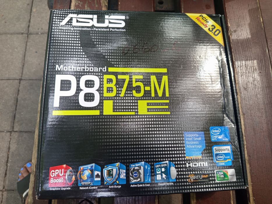Материнская плата Asus P8B75-M LE / Материнська плата Asus  P8B75-M LE (цiна з врахуванням олх)