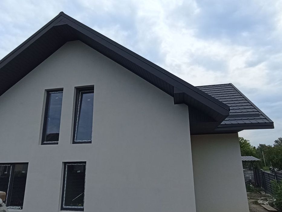 Дах,покрівельні роботи,перекриття даху,підшива,водозливи,обшивка димох