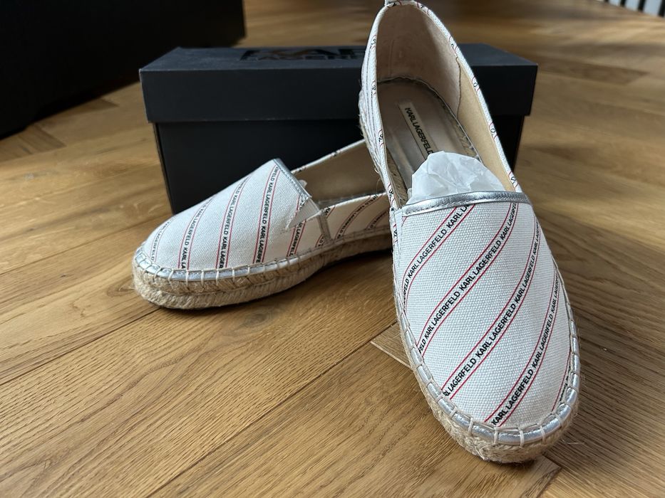 Espadryle damskie Karl Lagerfeld 38