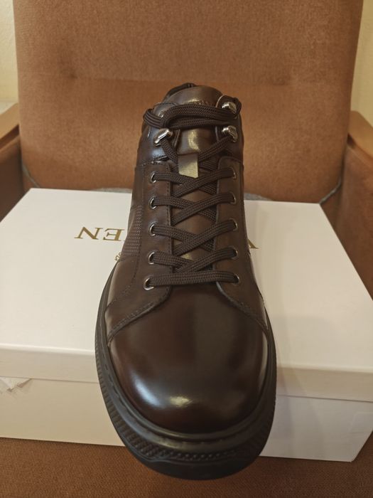 NOWE buty Wittchen 44 rozmiar męskie skórzane brazowe