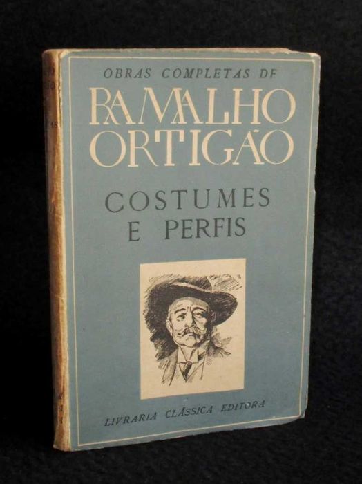Livro Costumes e perfis Obras Completas de Ramalho Ortigão